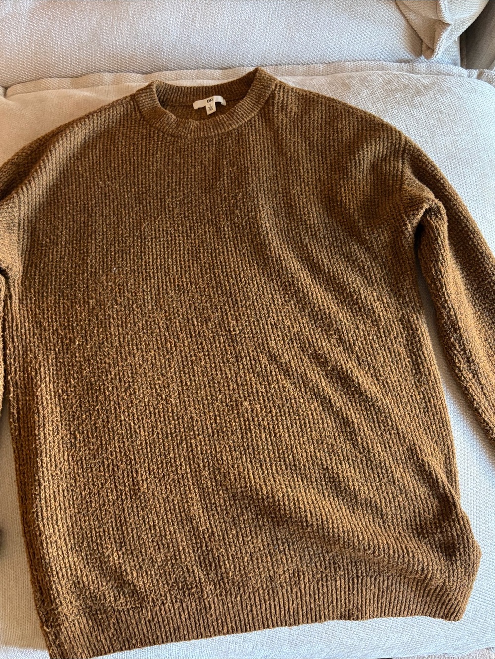 BP Women’s Crewneck Sweater in Warm Brown